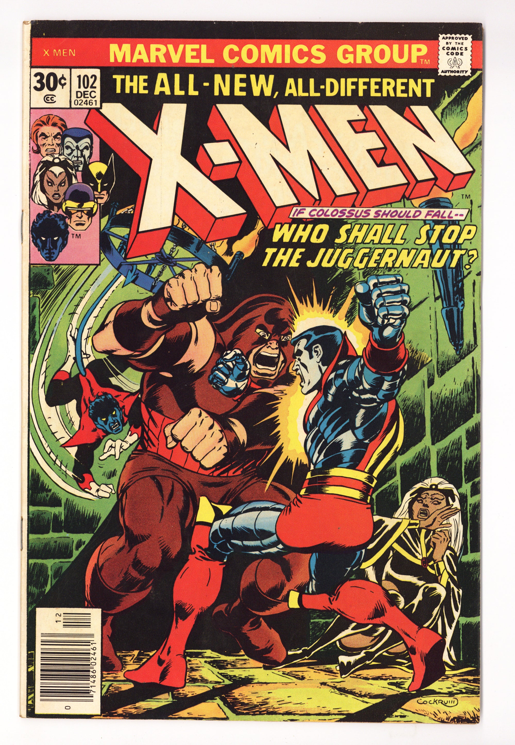 The X-Men Vol 1 102  FN- (5.5)   (1976)        