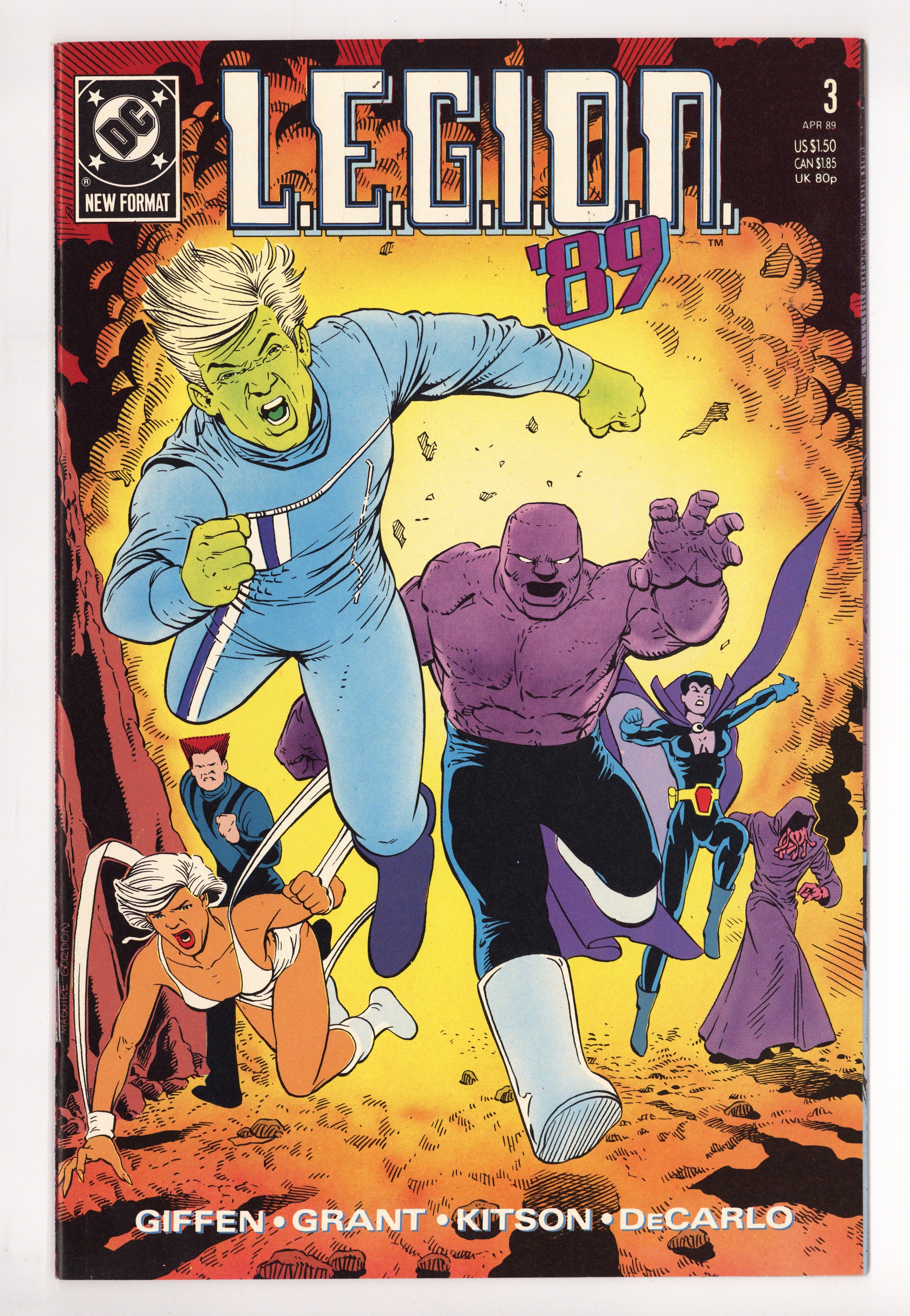 L.E.G.I.O.N. '89 3 High Grade (1989) 