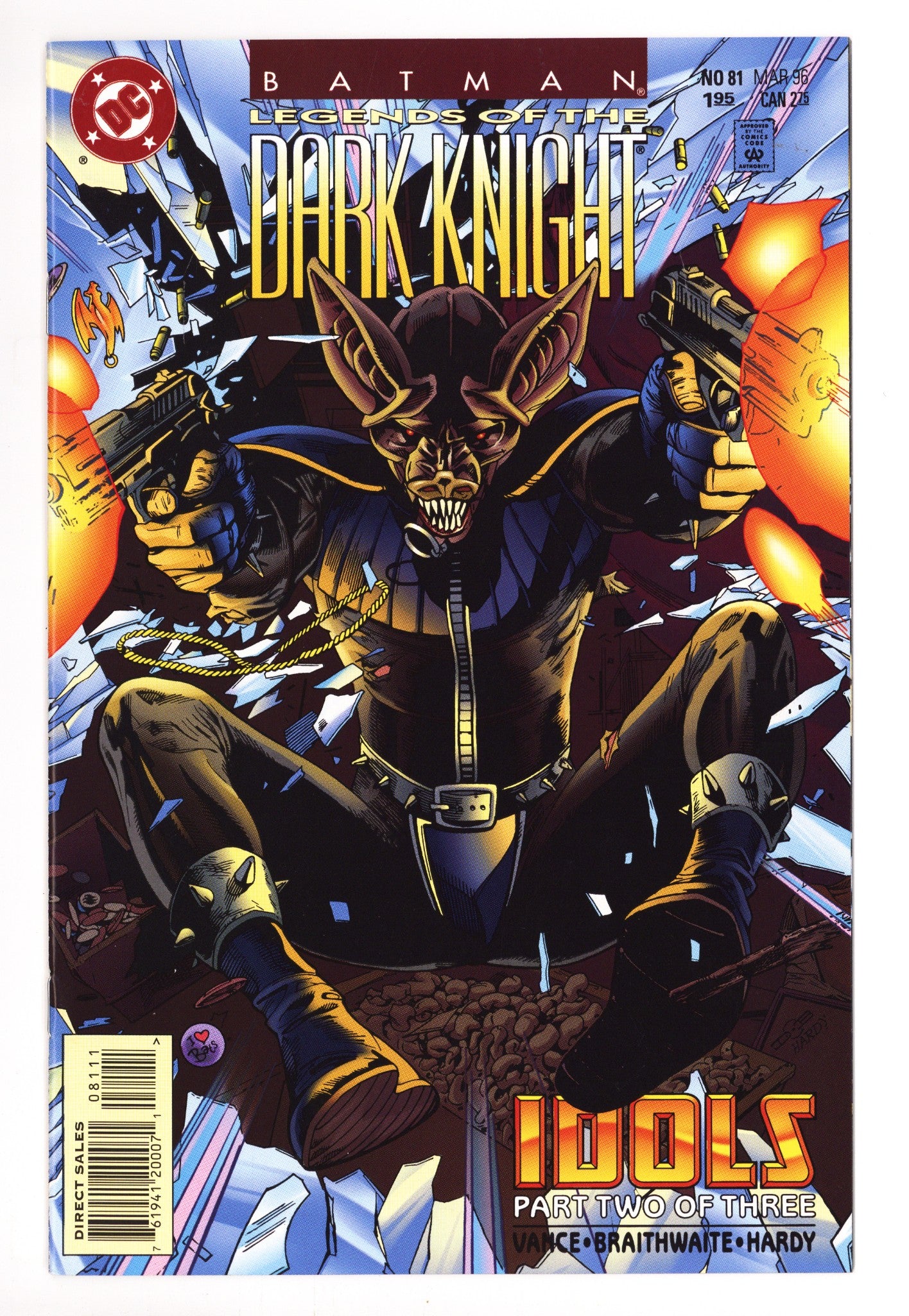 Batman: Legends of the Dark Knight 81 High Grade (1996) 
