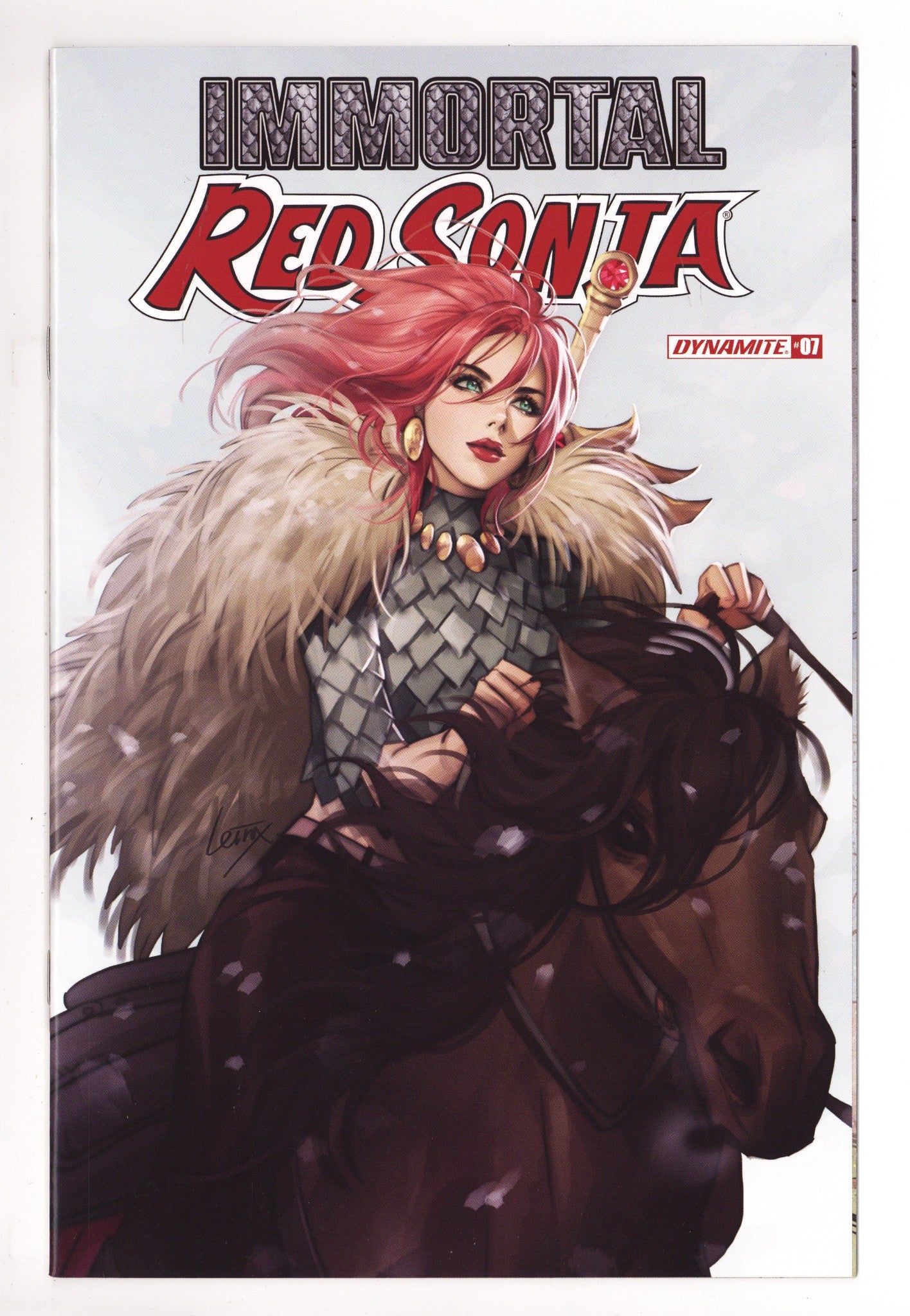 Immortal Red Sonja   7  High Grade   (2022) Li     Variant  