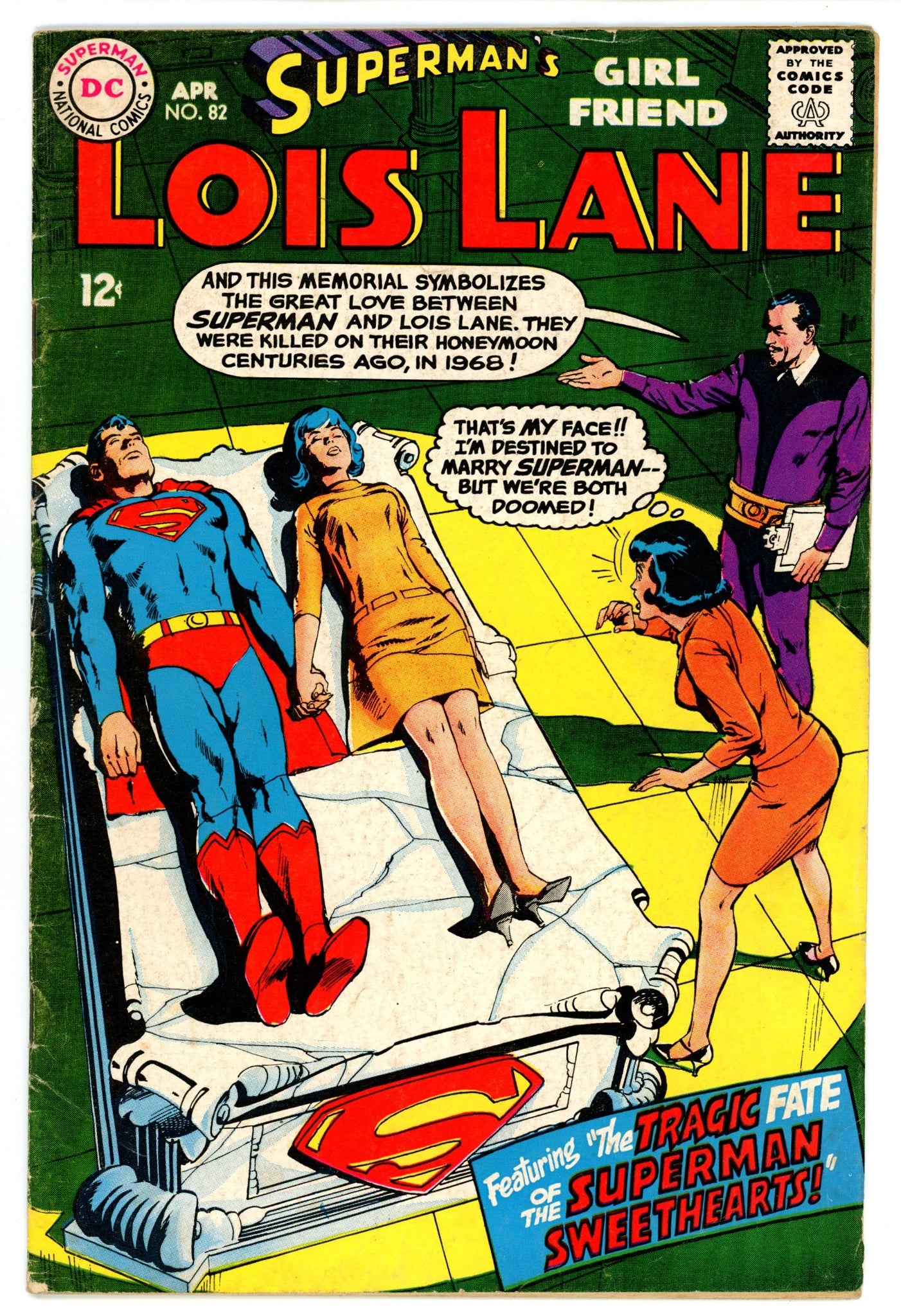 Superman's Girl Friend, Lois Lane 82 VG+ (4.5) (1968) 