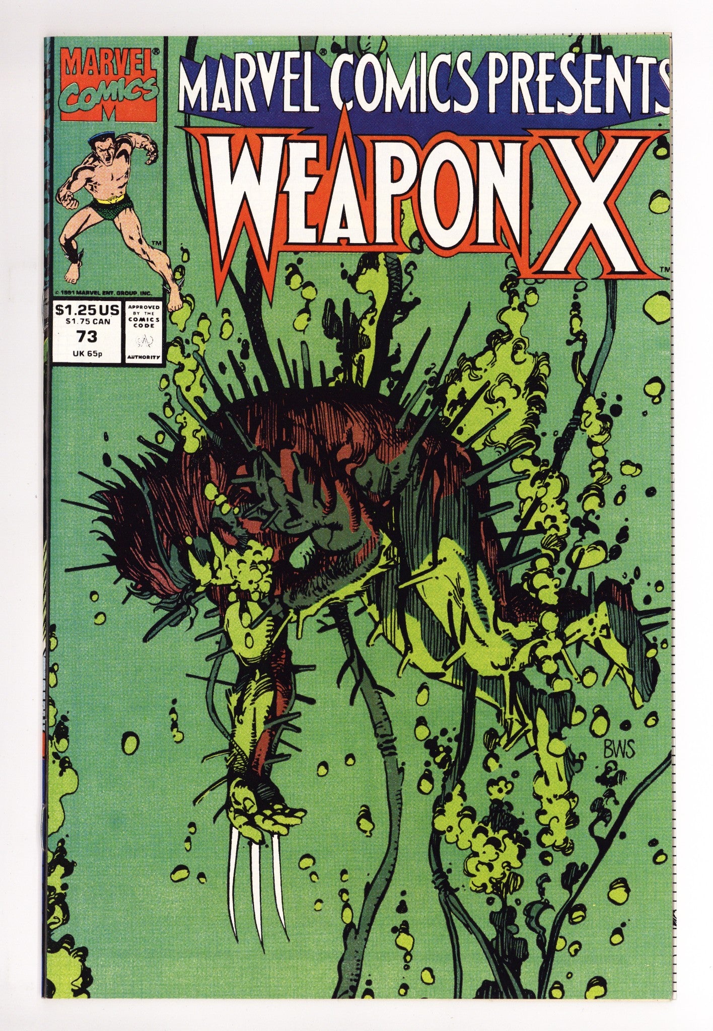 Marvel Comics Presents Vol 1 73 NM- (9.2) (1991) 