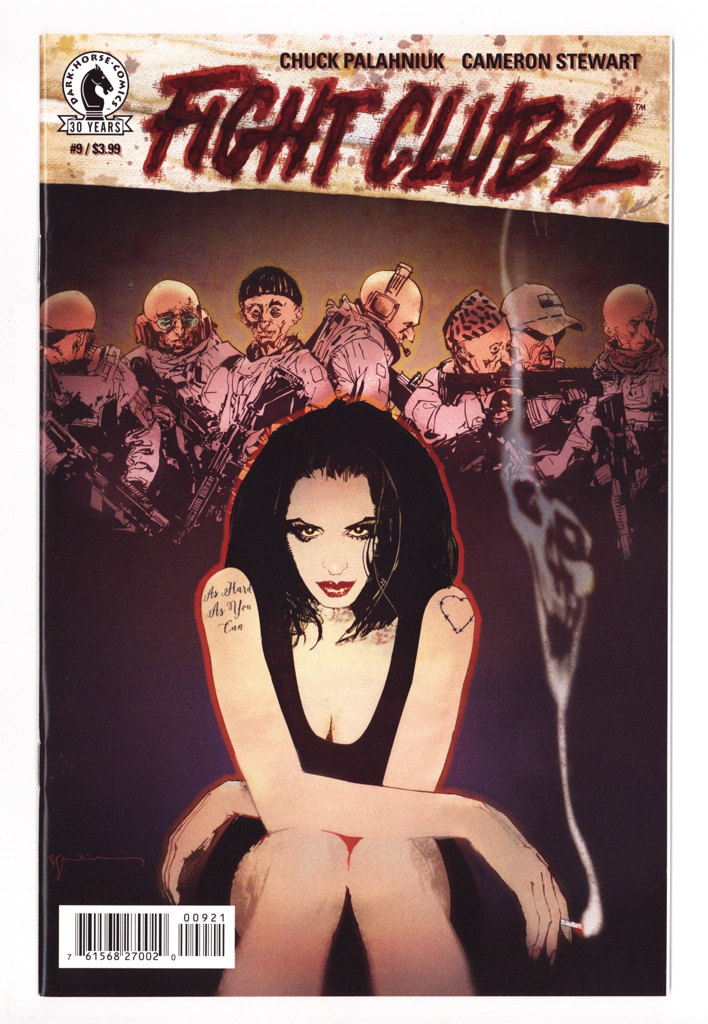 Fight Club 2 9 High Grade (2016) Sienkiewicz Variant 