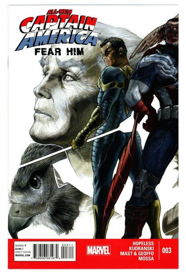 All-New Captain America: Fear Him 3 High Grade (2015)