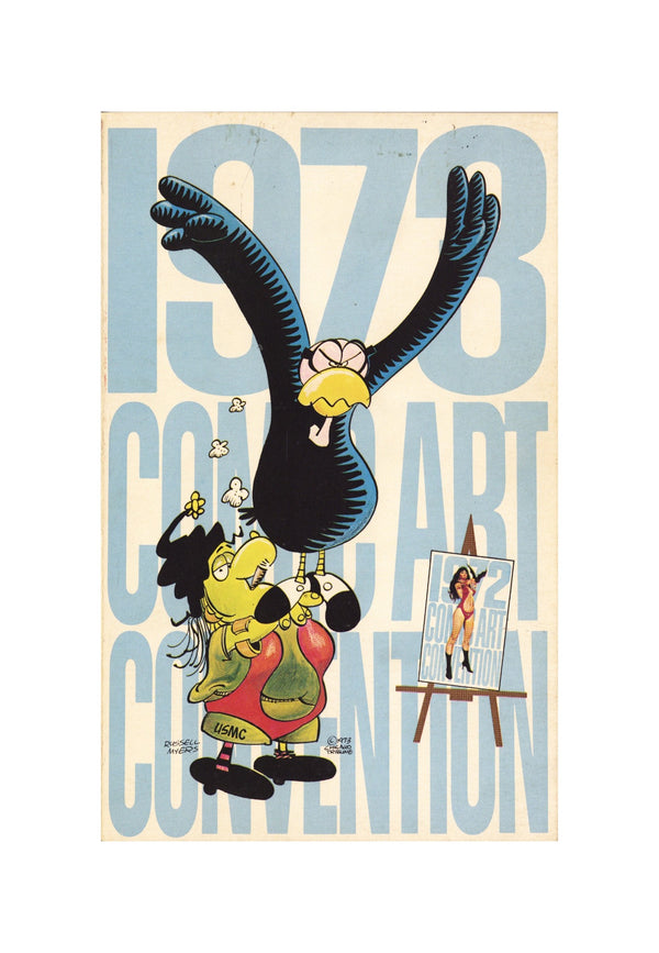 New York Comic Art Convention Program [nn] FN/VF (7.0) (1973) Signed x1 Interior Page Bill Gaines
