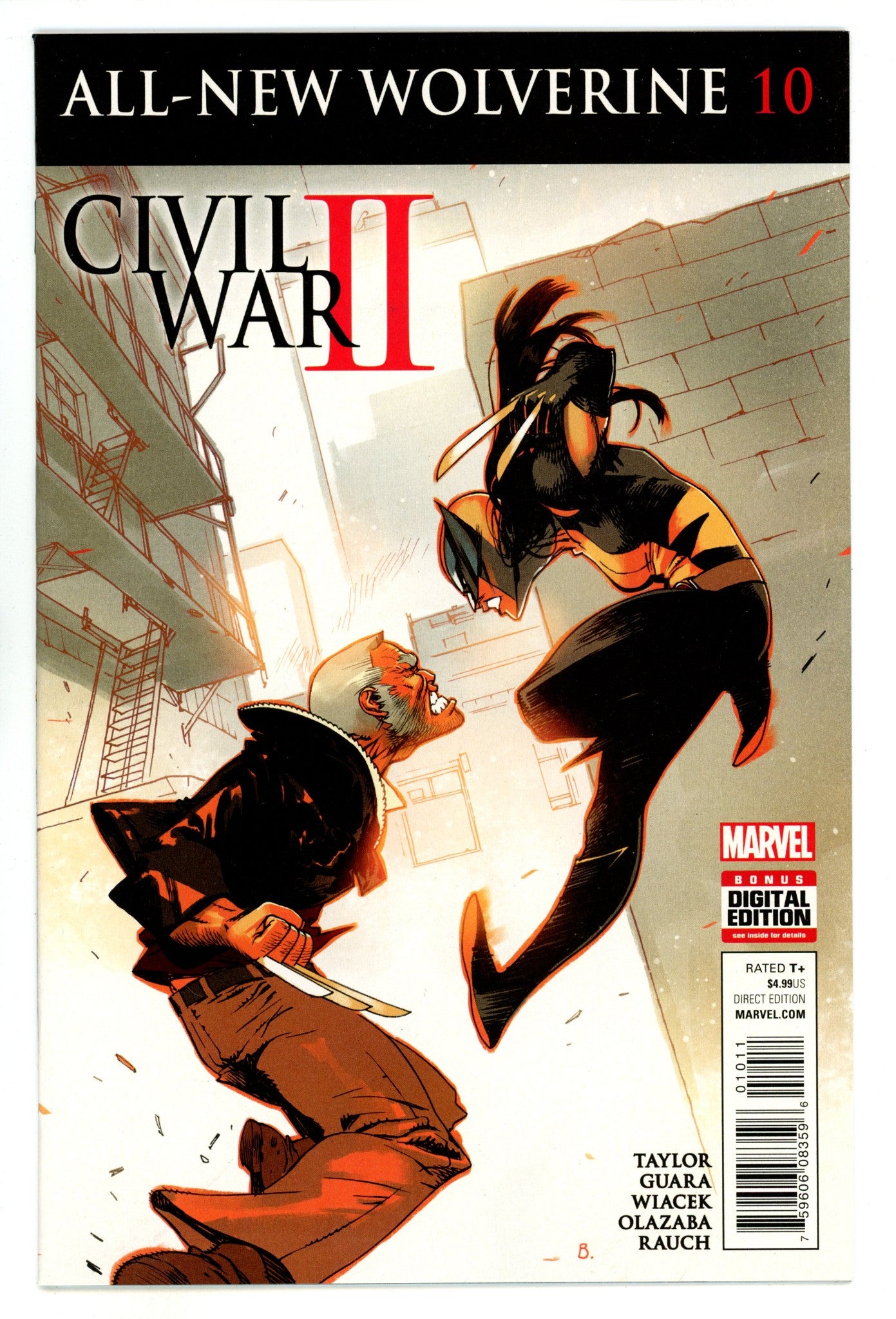 All-New Wolverine 10 High Grade (2016) 