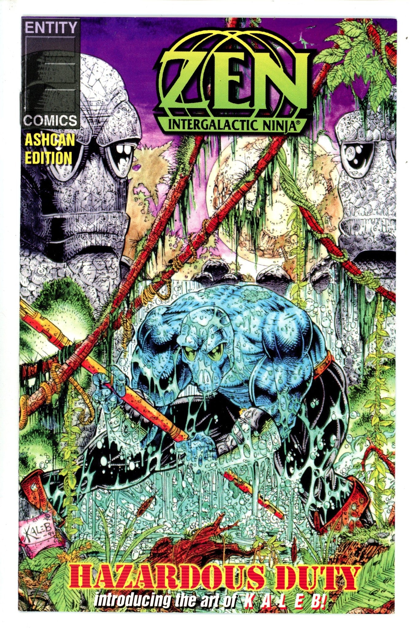 Zen Intergalactic Ninja: Hazardous Duty Ashcan [nn] (1994)