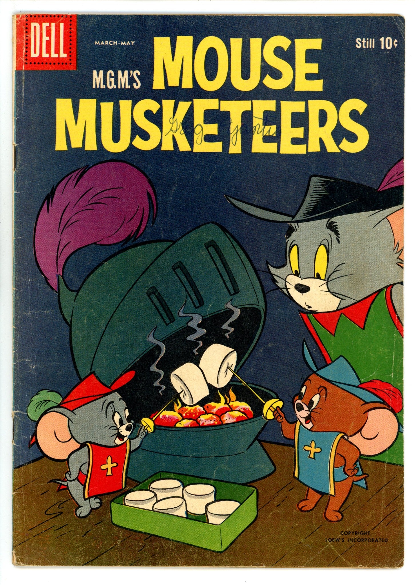 M.G.M.'s Mouse Musketeers 17 VG (4.0) (1959) 