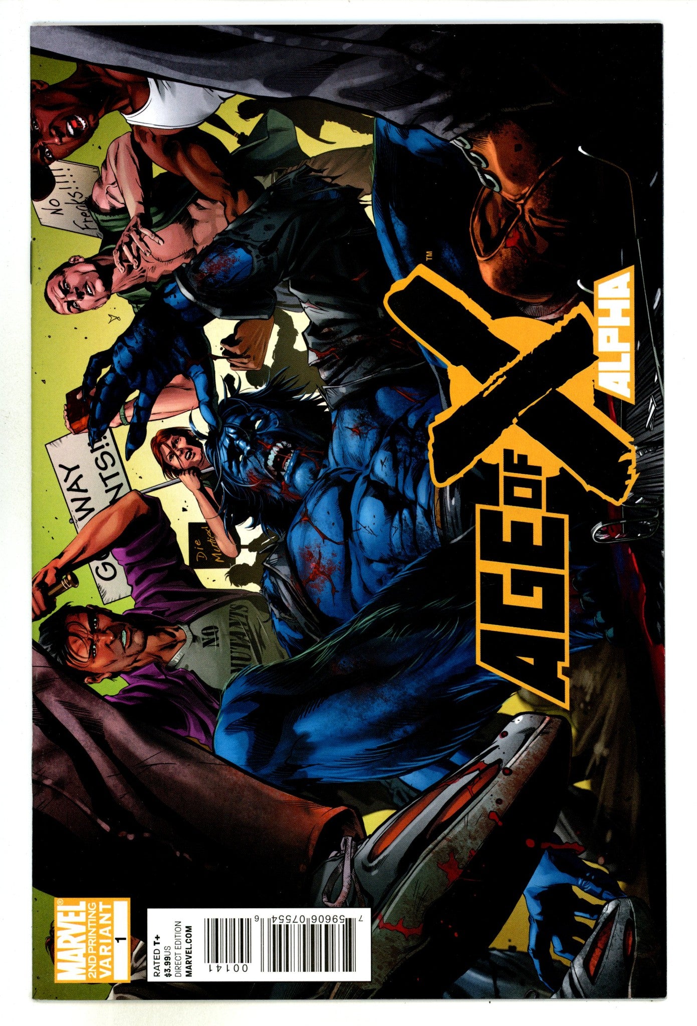 Age of X Alpha 1 High Grade (2011) 2nd Print 