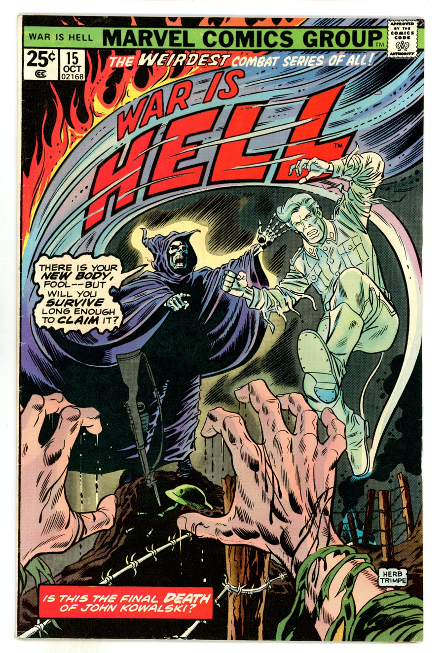 War Is Hell 15 FN- (5.5) (1975) 