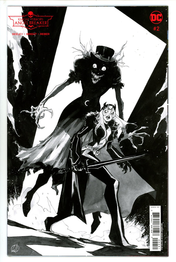 Knight Terrors Angel Breaker 2 Lolli B&W Incentive Variant NM+ (2023)