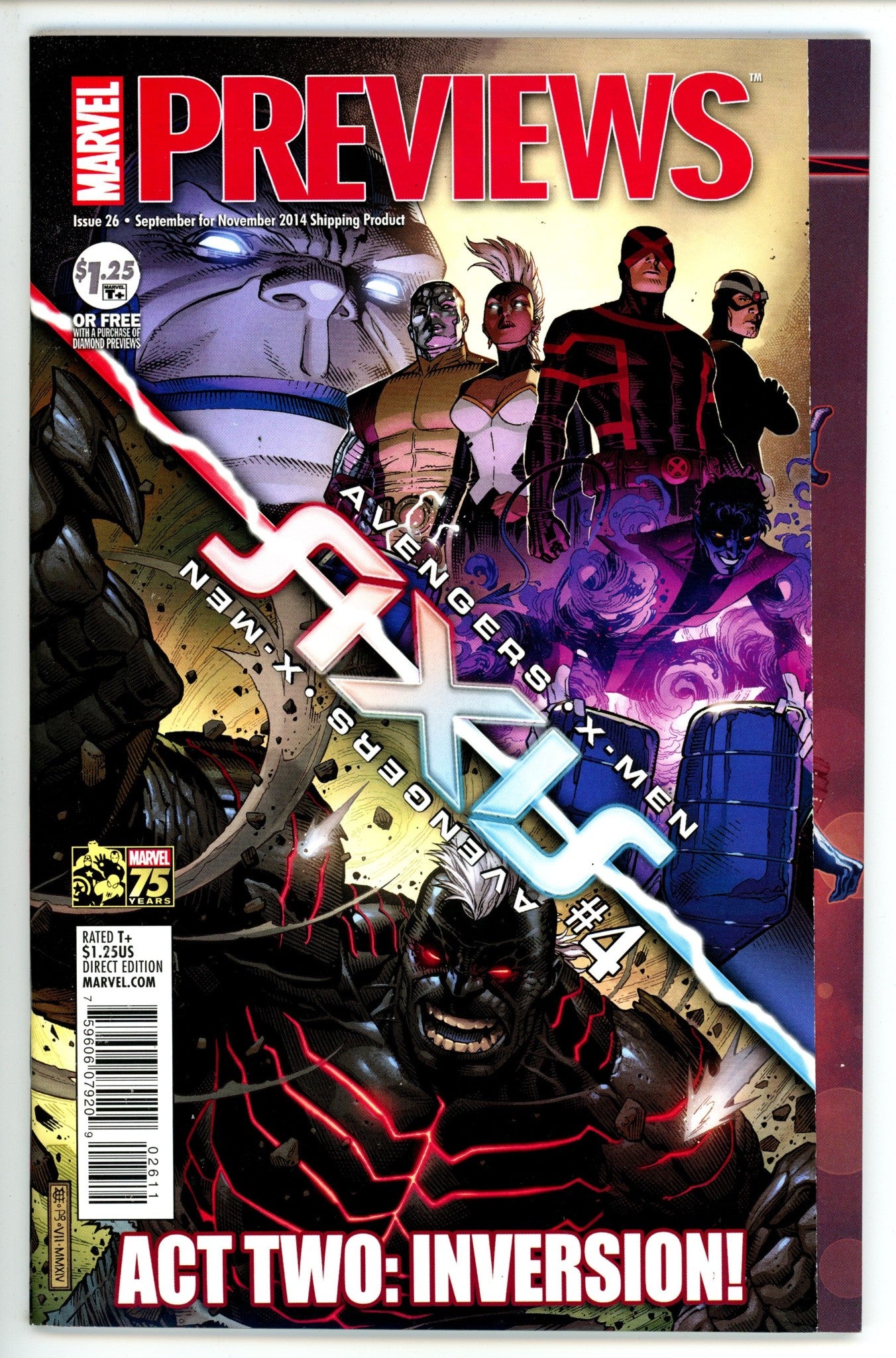 Marvel Previews Vol 2 26 High Grade (2014)