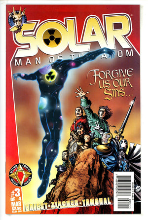 Solar, Man of the Atom: Hell on Earth Vol 1 3 (1998)