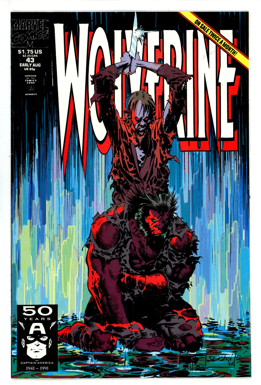 Wolverine Vol 2 43 High Grade (1991) 