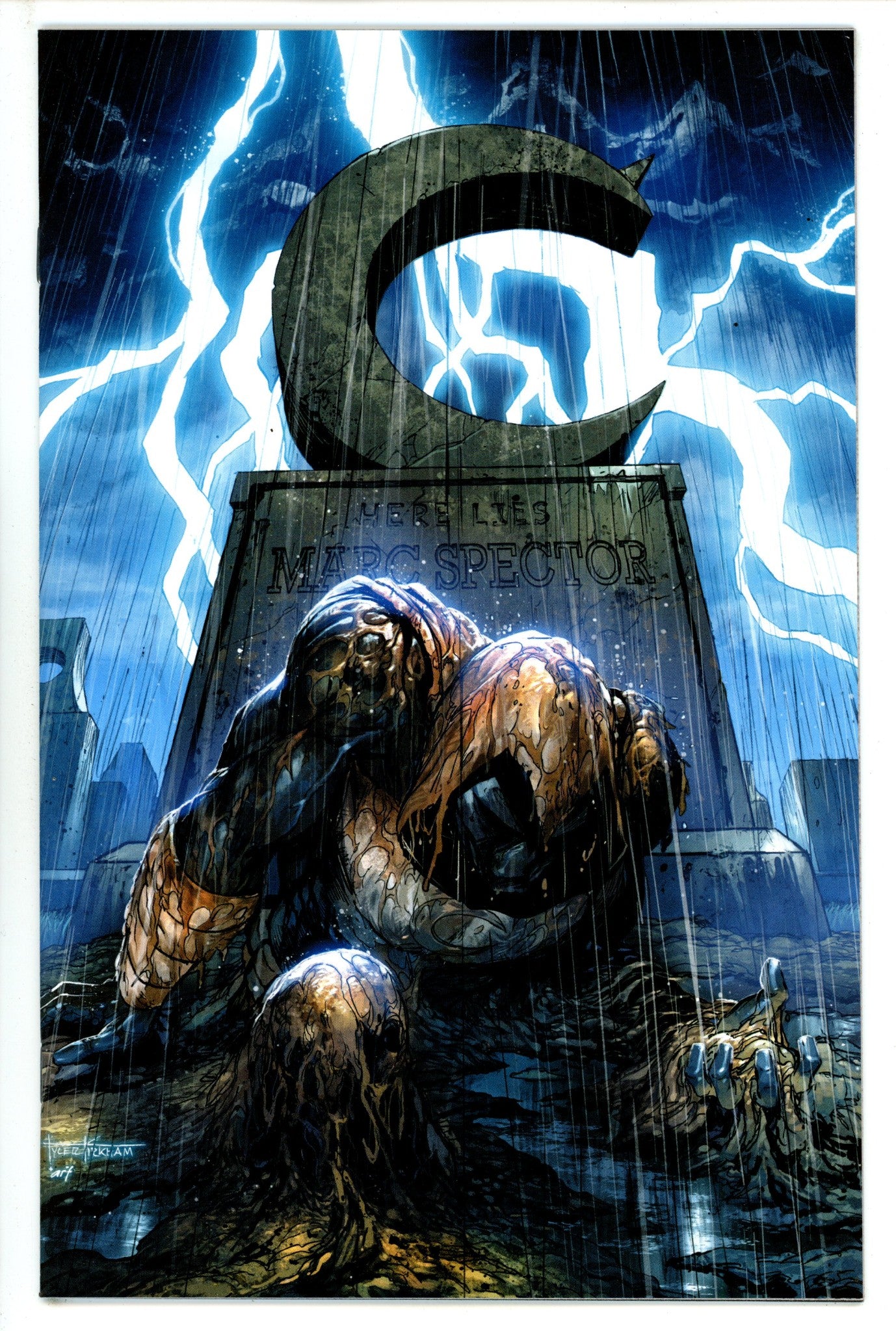 Moon Knight Vol 9 30 High Grade (2023) Kirkham Virgin Exclusive Variant 