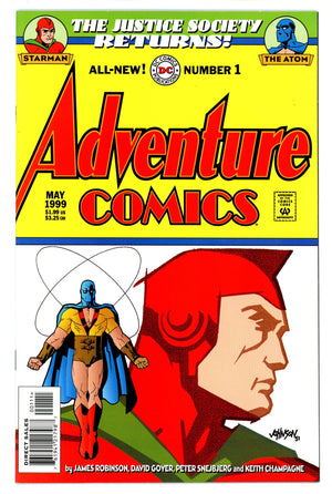 Adventure Comics Vol 2 1 High Grade (1999)