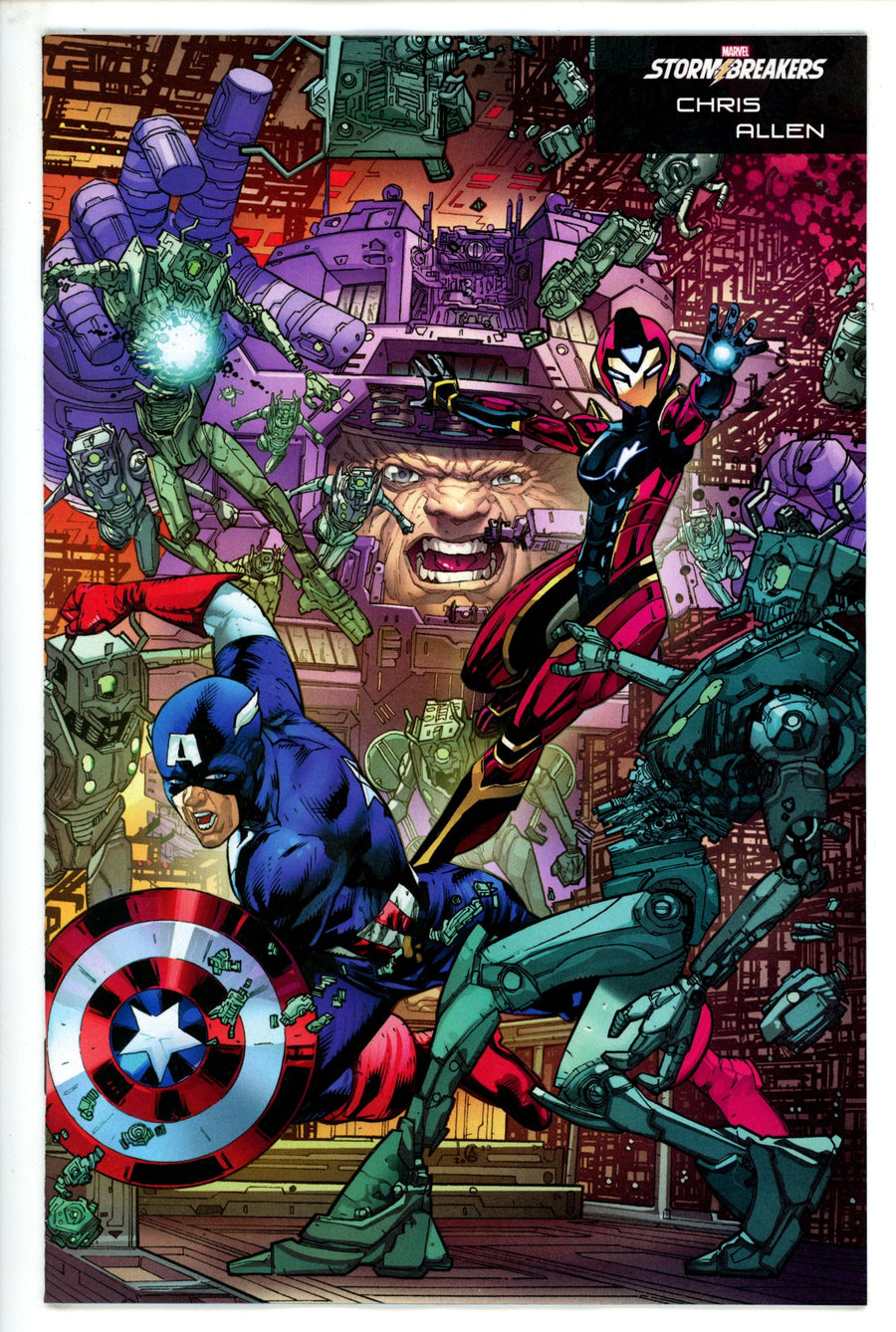 Invincible Iron Man Vol 4 10 Allen Stormbreaker Variant (1900)