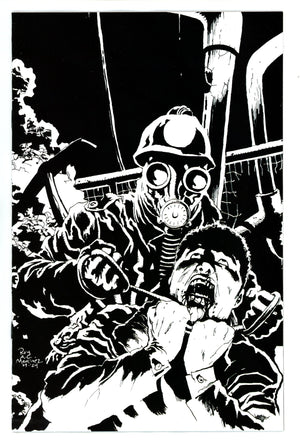 Valentine Bluffs Massacre Remembrance 1 Martinez B&W Variant (2025)