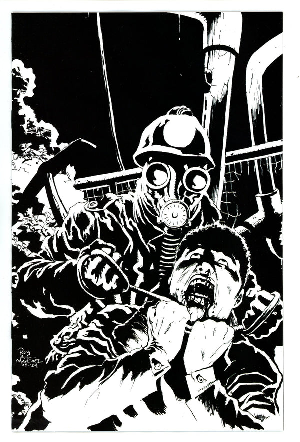 Valentine Bluffs Massacre Remembrance 1 Martinez B&W Variant (2025)