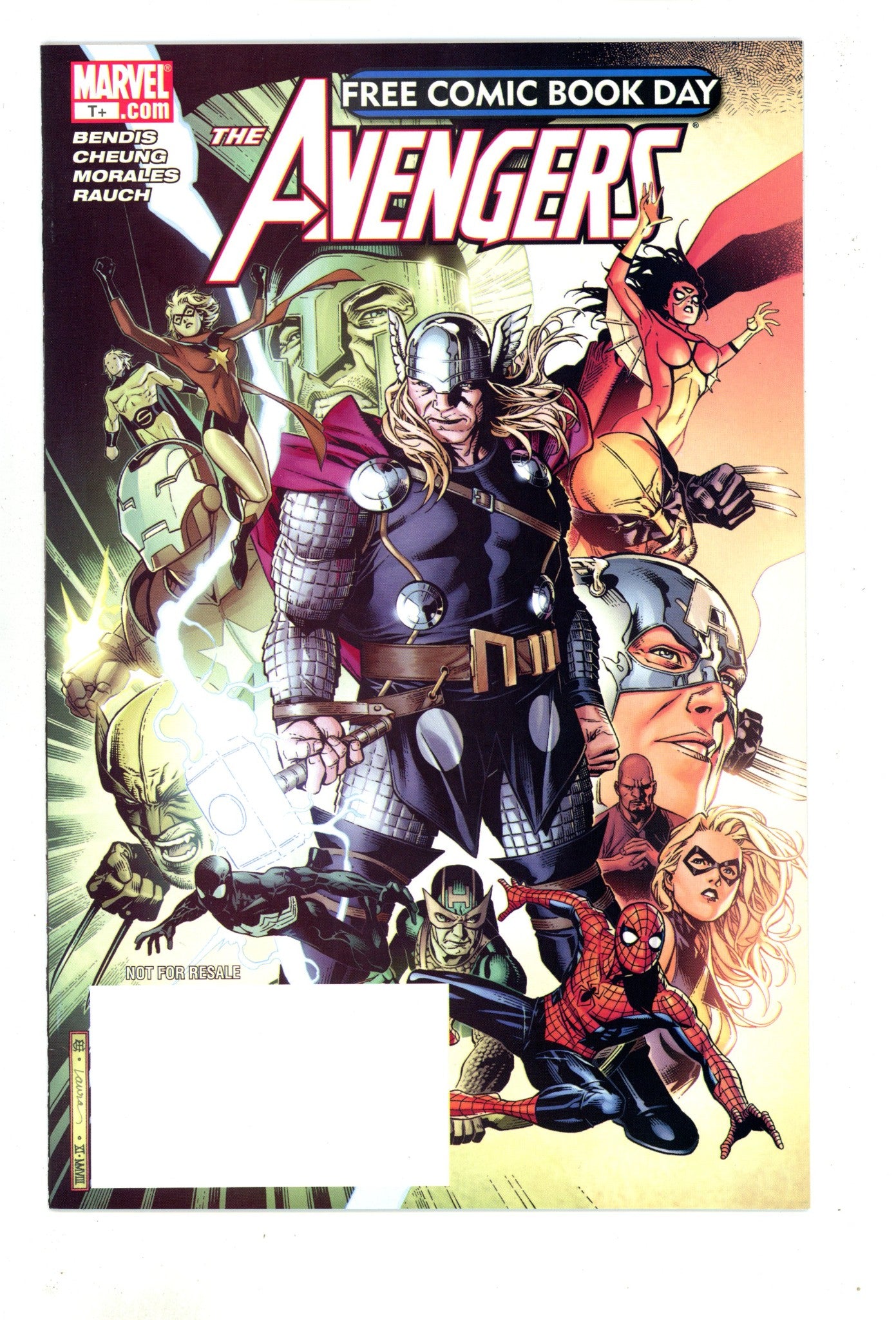 Free Comic Book Day 2009 Avengers 1 High Grade (2009) 