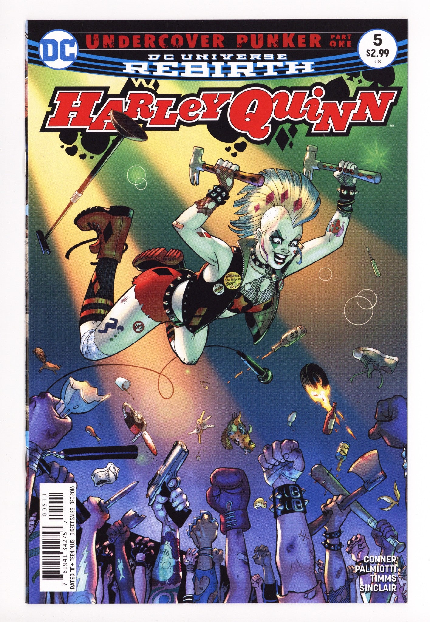 Harley Quinn Vol 3 5 High Grade (2016) 