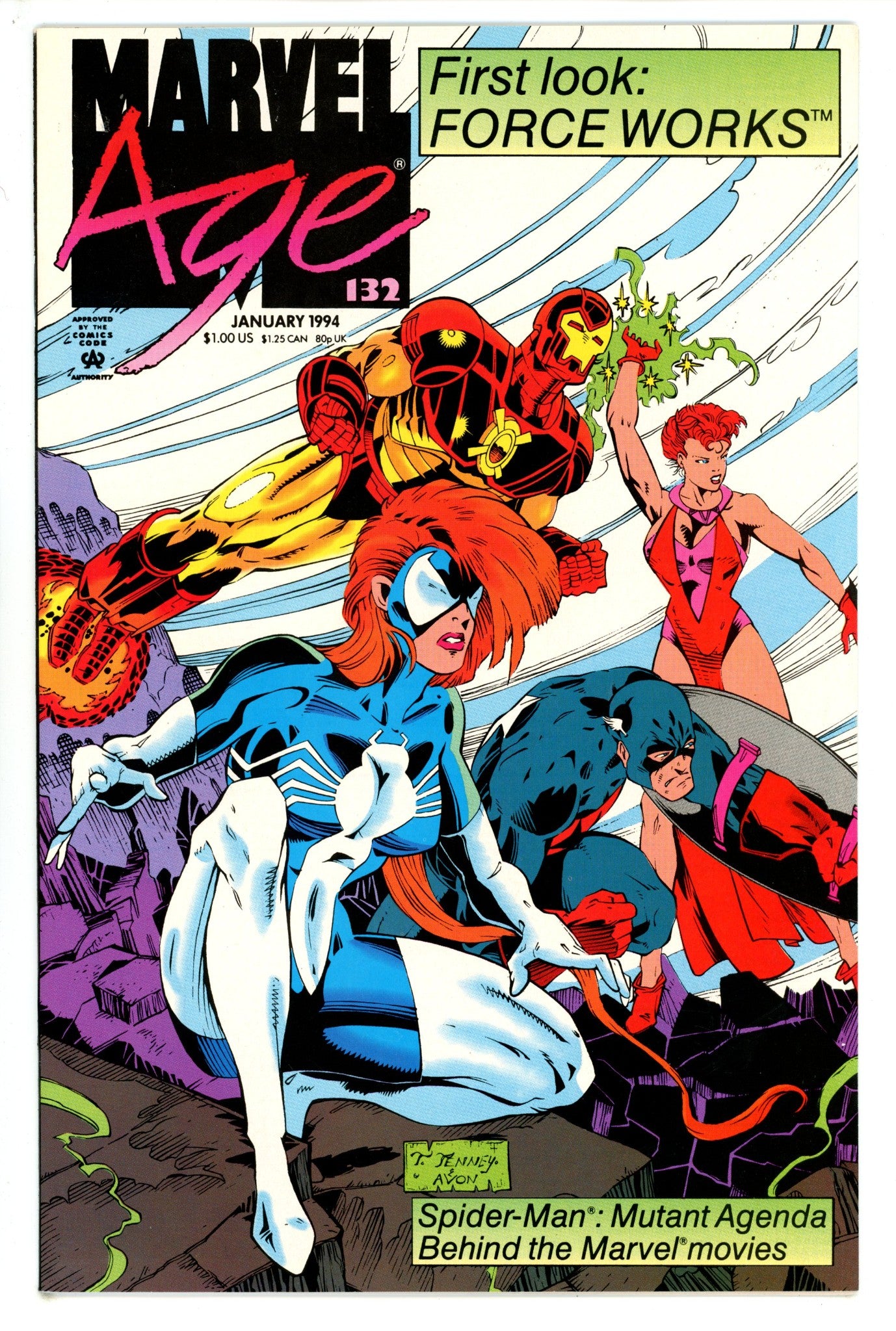 Marvel Age 132 VF+ (1994)