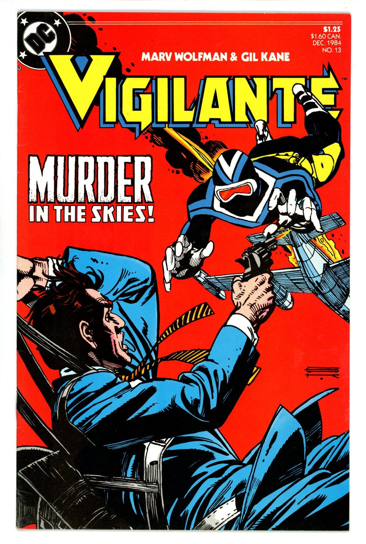 The Vigilante Vol 1 13  Mid Grade  (1984)   