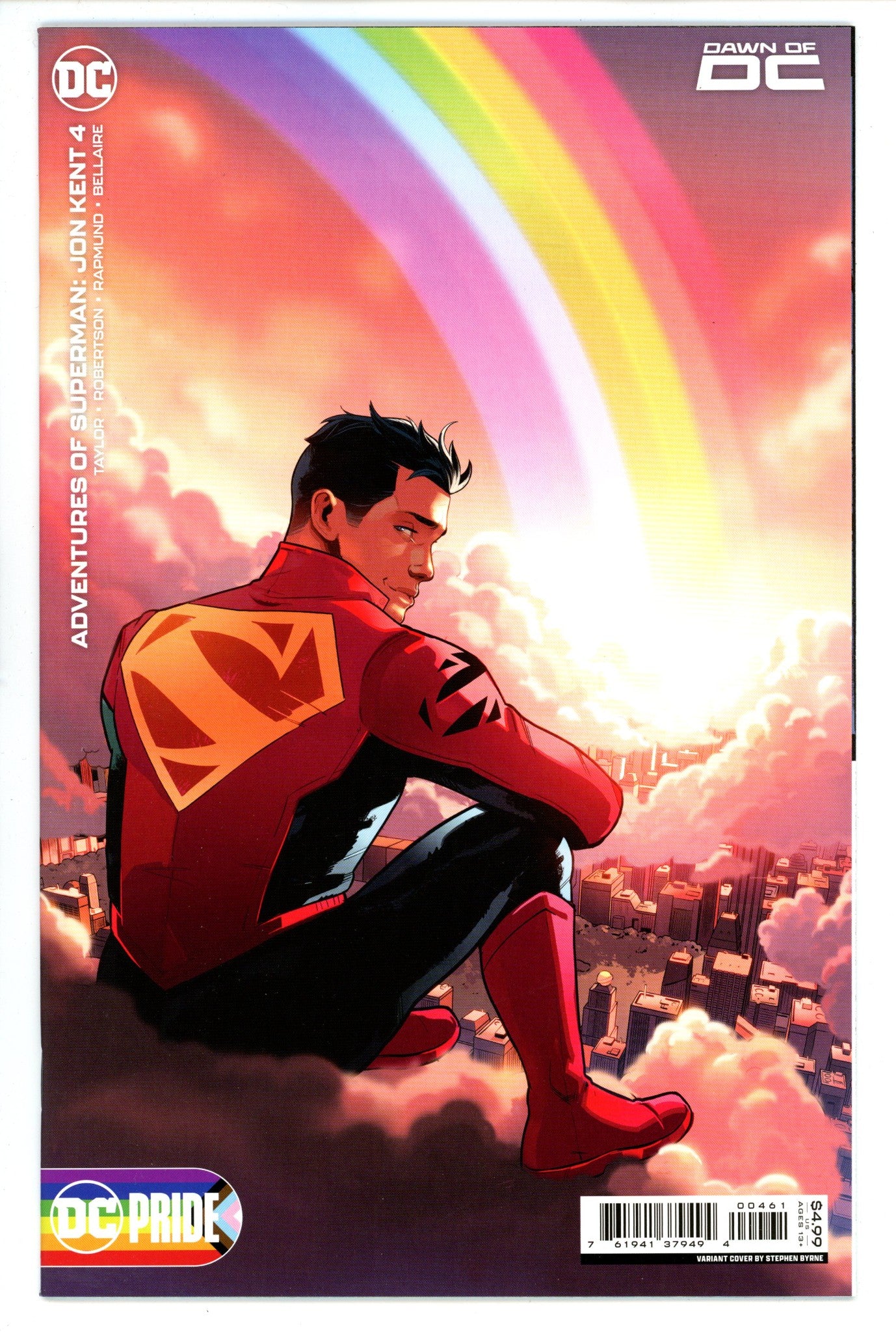 Adventures of Superman: Jon Kent 4 High Grade (2023) Byrne Variant 