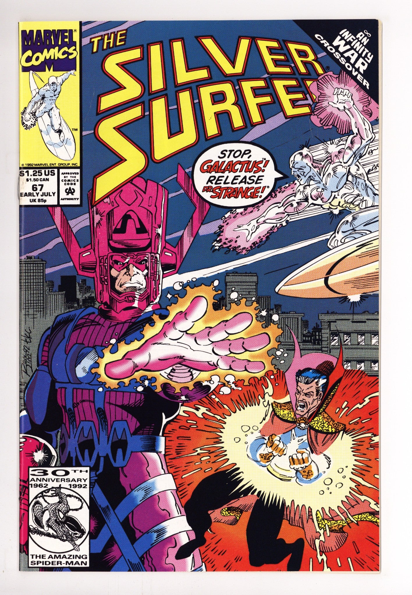 Silver Surfer Vol 3 67 High Grade (1992) 