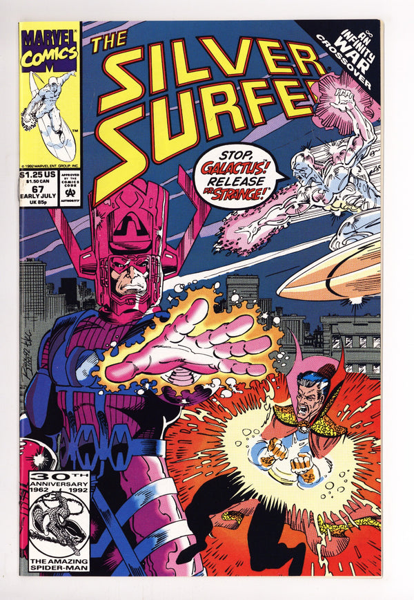 Silver Surfer Vol 3 67 High Grade (1992)