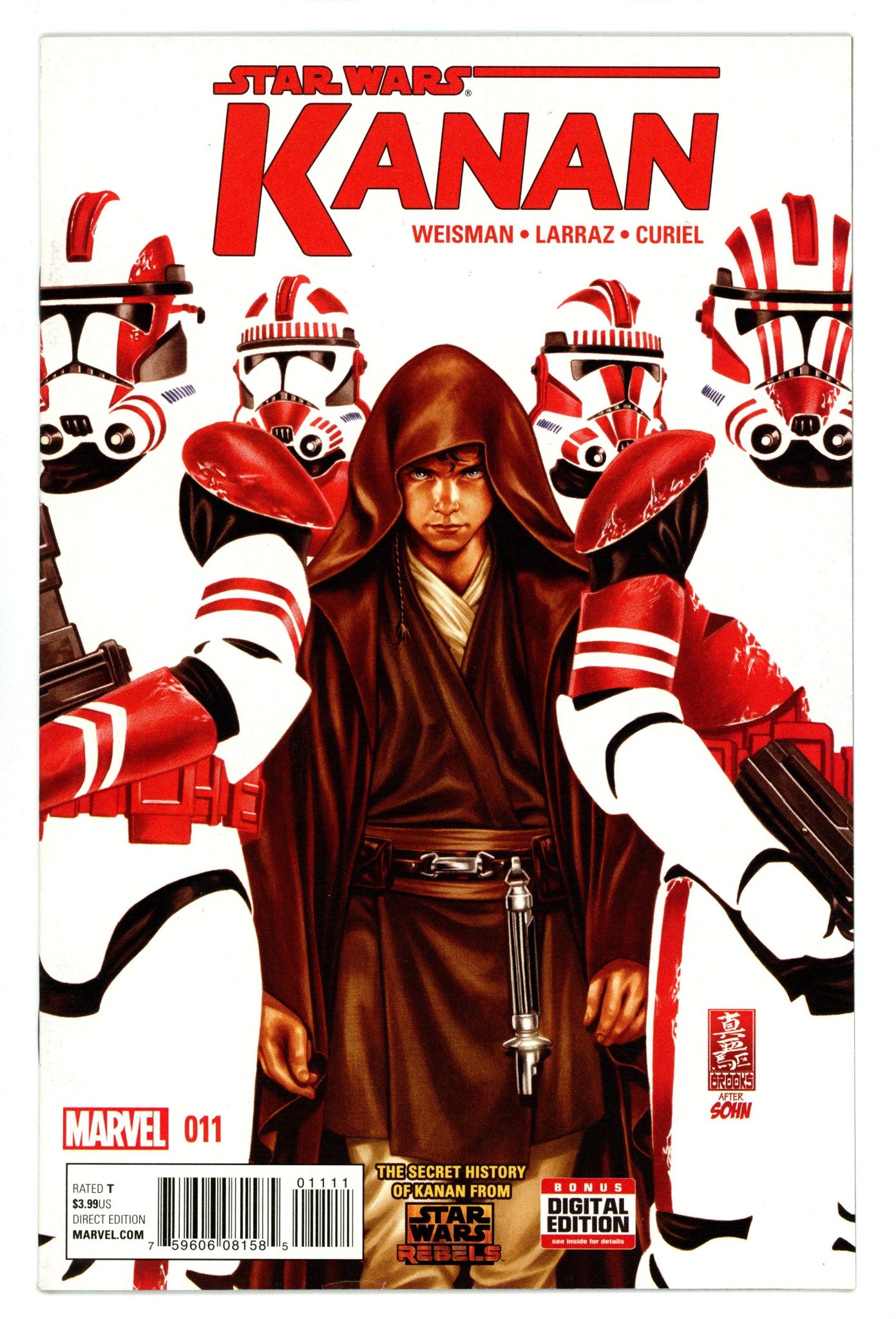 Kanan 11 VF/NM (9.0) (2016) 