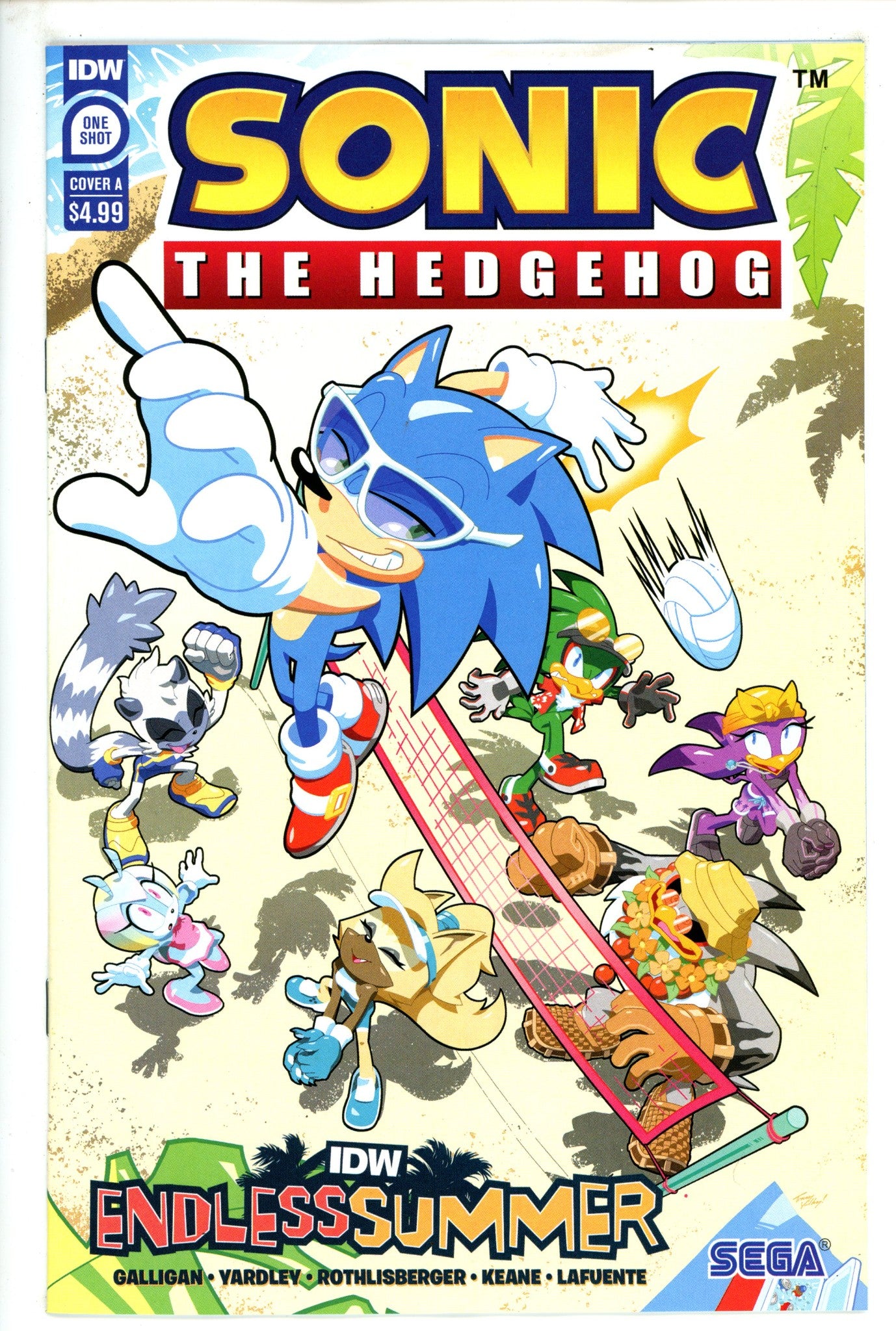 IDW Endless Summer Sonic The Hedgehog 1 (2023)