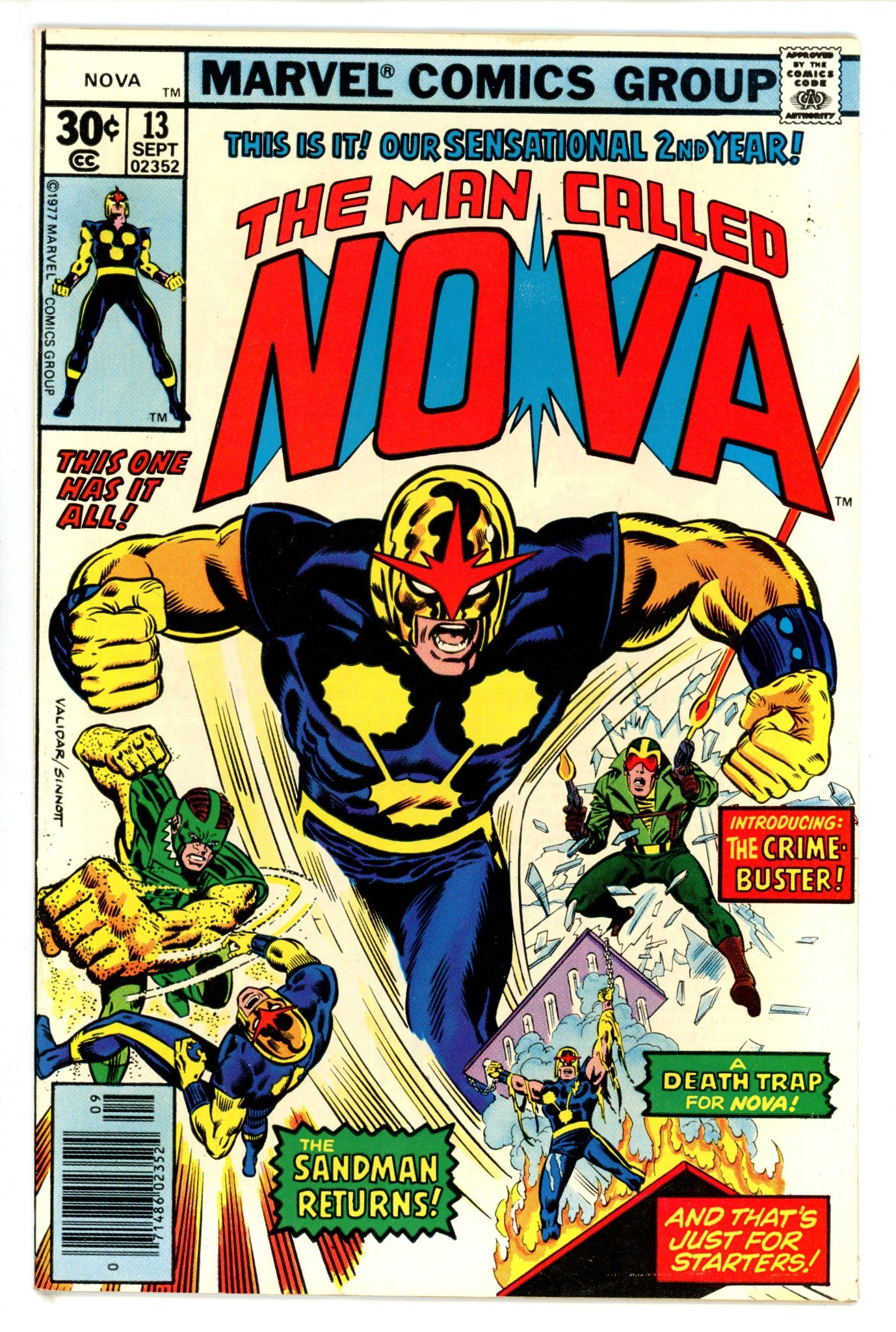 Nova Vol 1 13 FN- (1977)