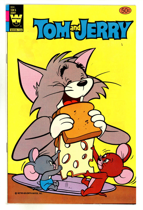 Tom and Jerry 334 Mid Grade (1981) Whitman Variant