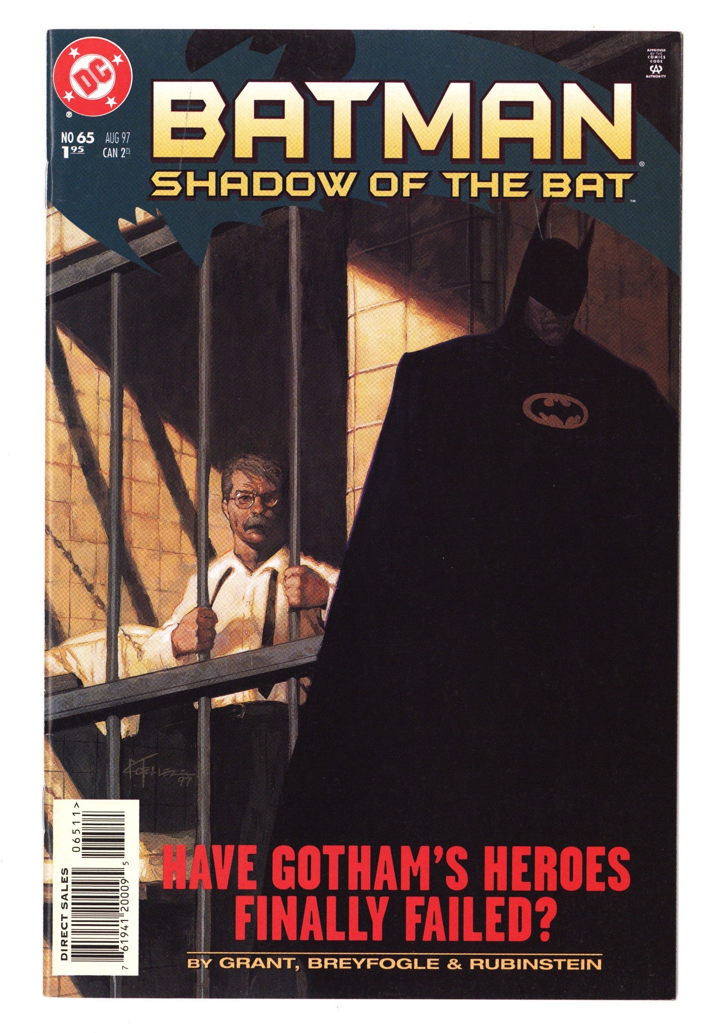 Batman: Shadow of the Bat 65 High Grade (1997) 