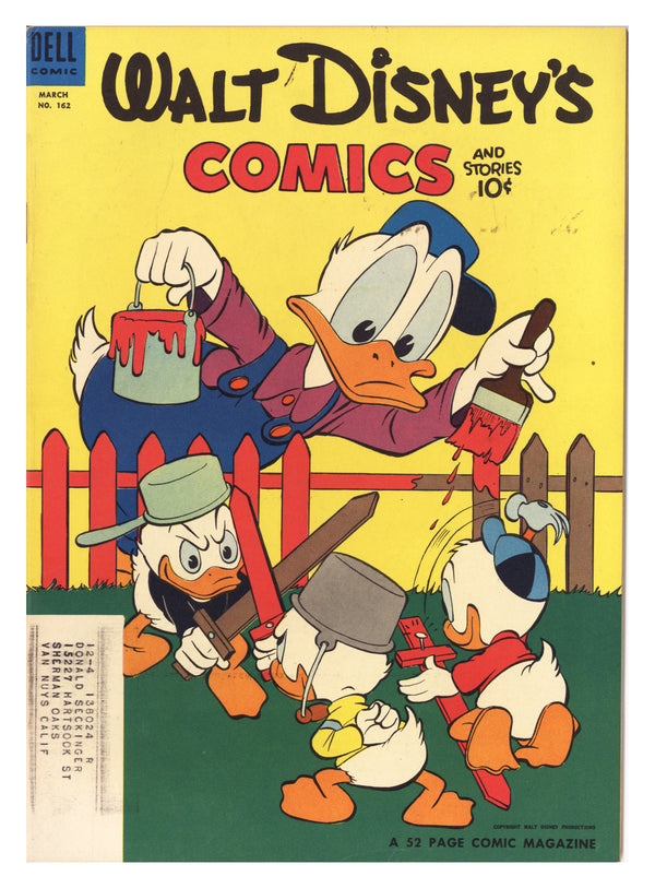 Walt Disney's Comics and Stories Vol 14 6 (162) FN/VF (7.0) (1954)