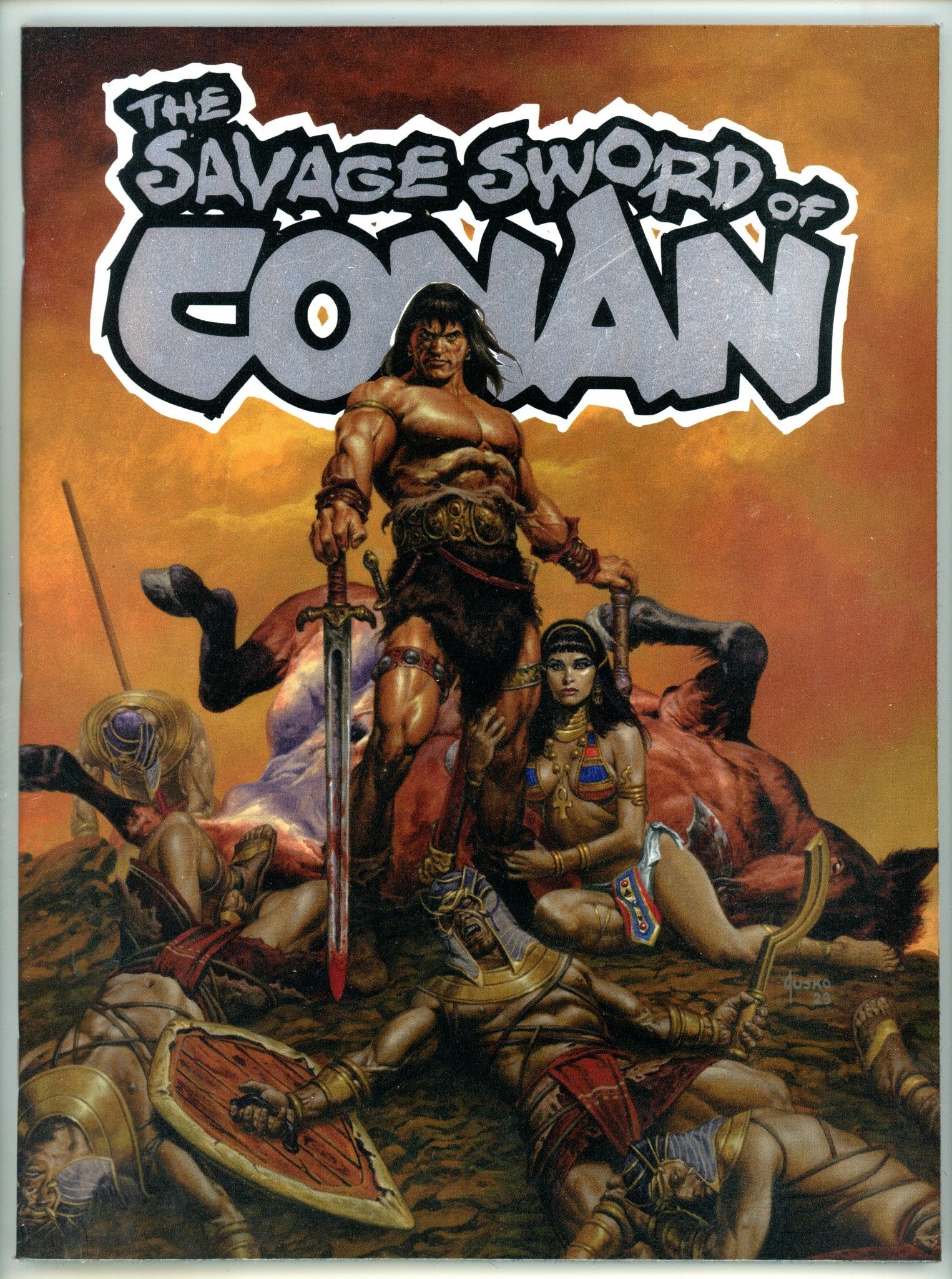 Savage Sword Of Conan  1 Jusko  Foil Variant  (2024)