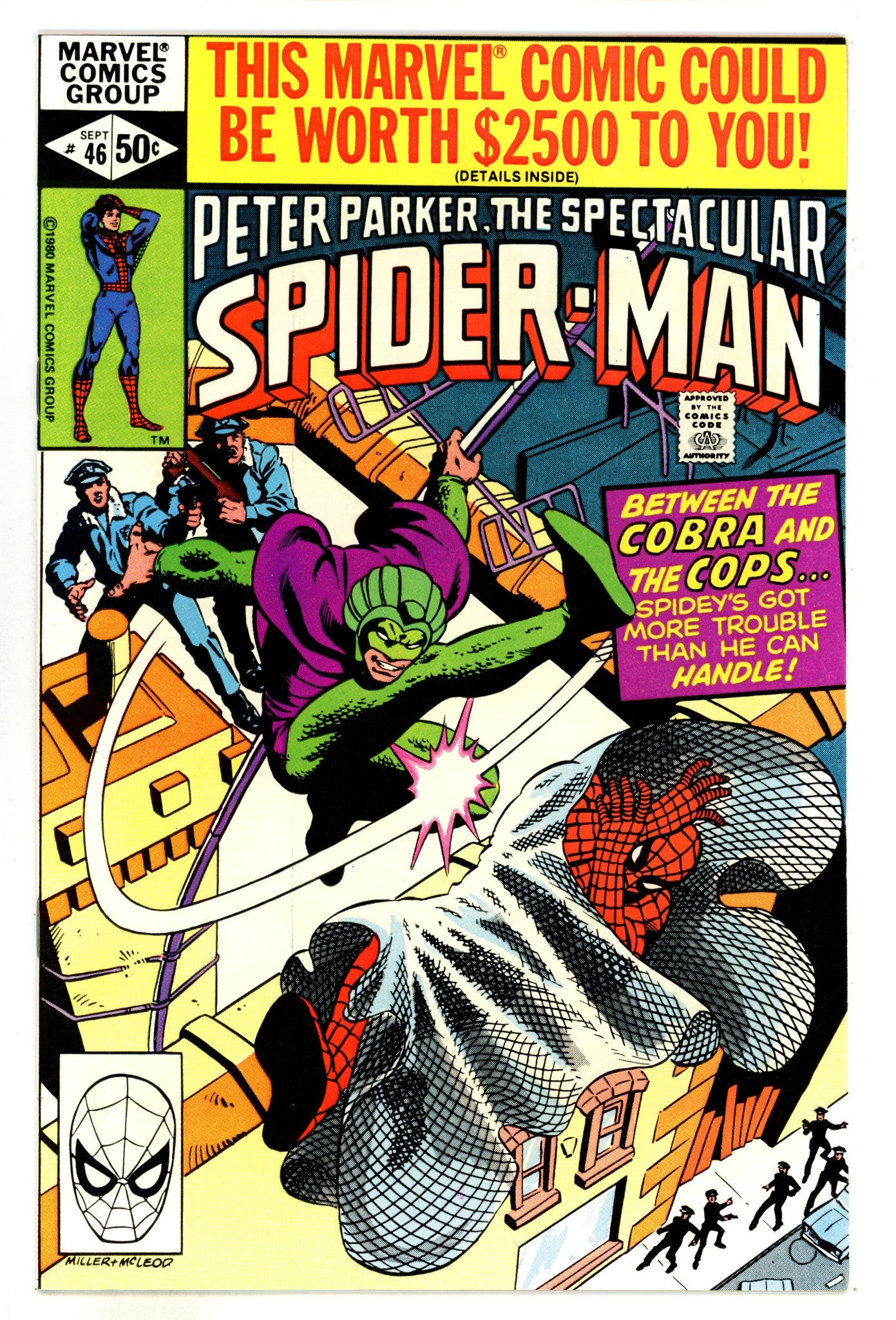 The Spectacular Spider-Man Vol 1 46  VF/NM (9.0)  (1980)  