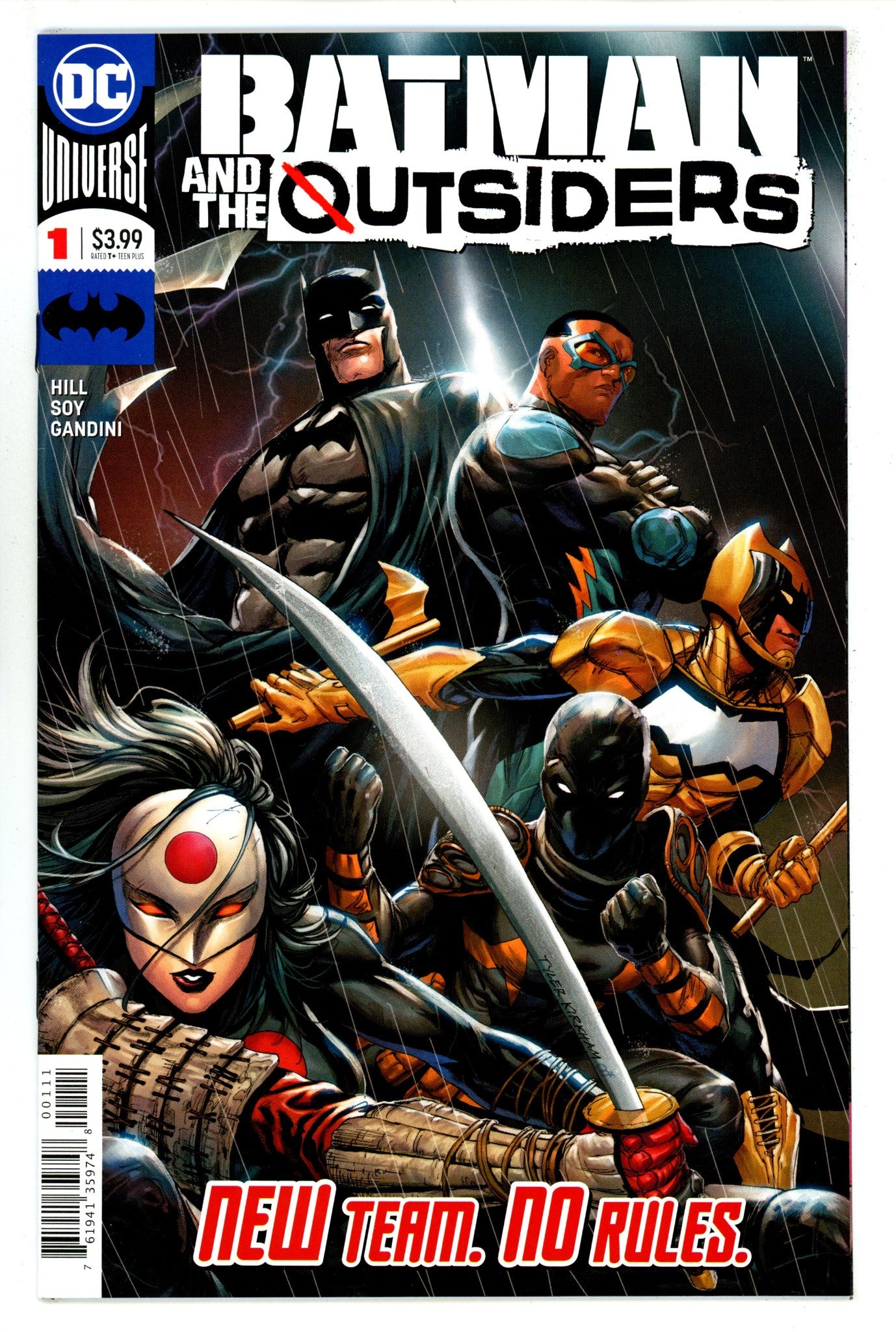 Batman & the Outsiders Vol 3 1  High Grade   (2019)        