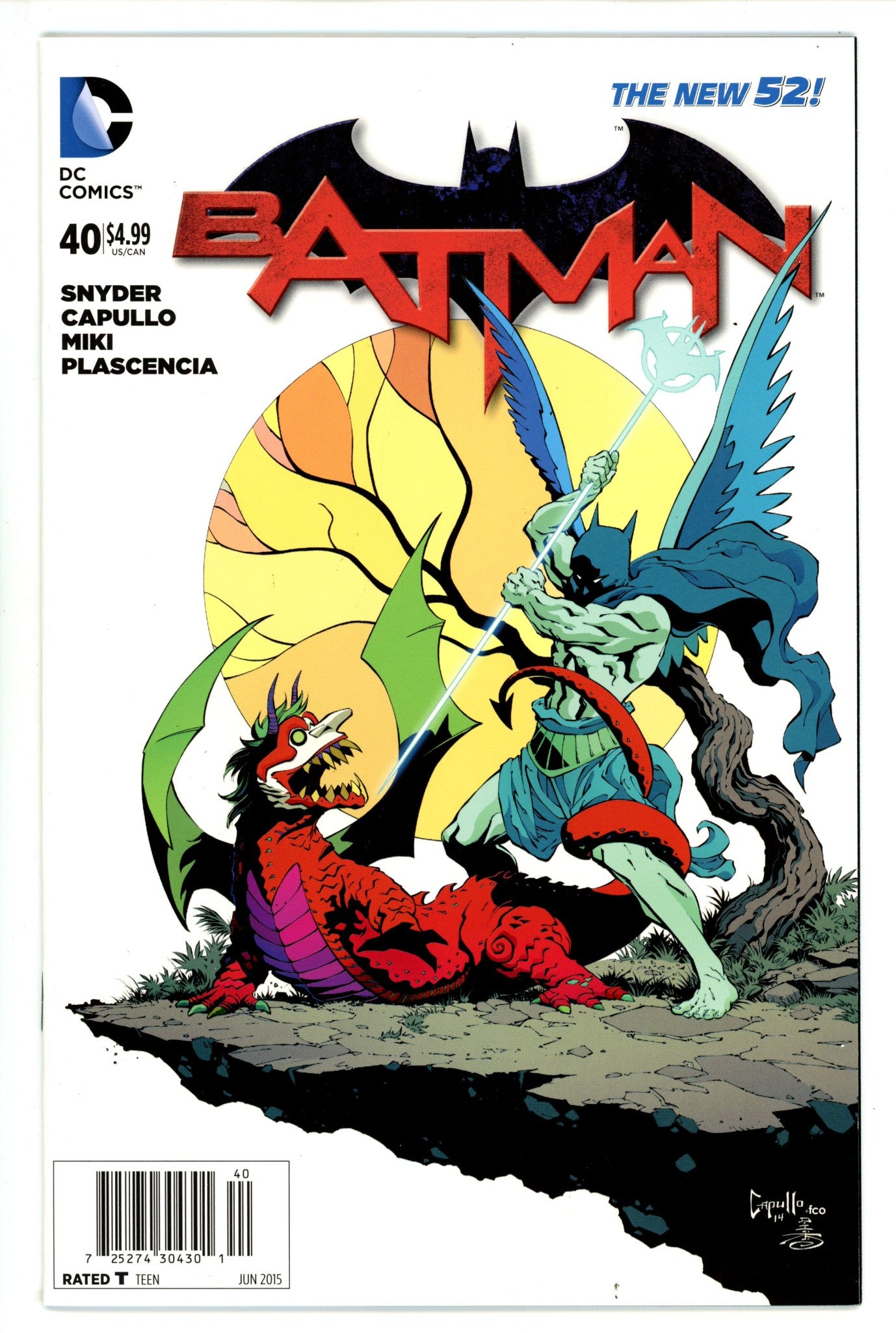 Batman Vol 2 40 VF/NM (9.0) (2015) Newsstand 