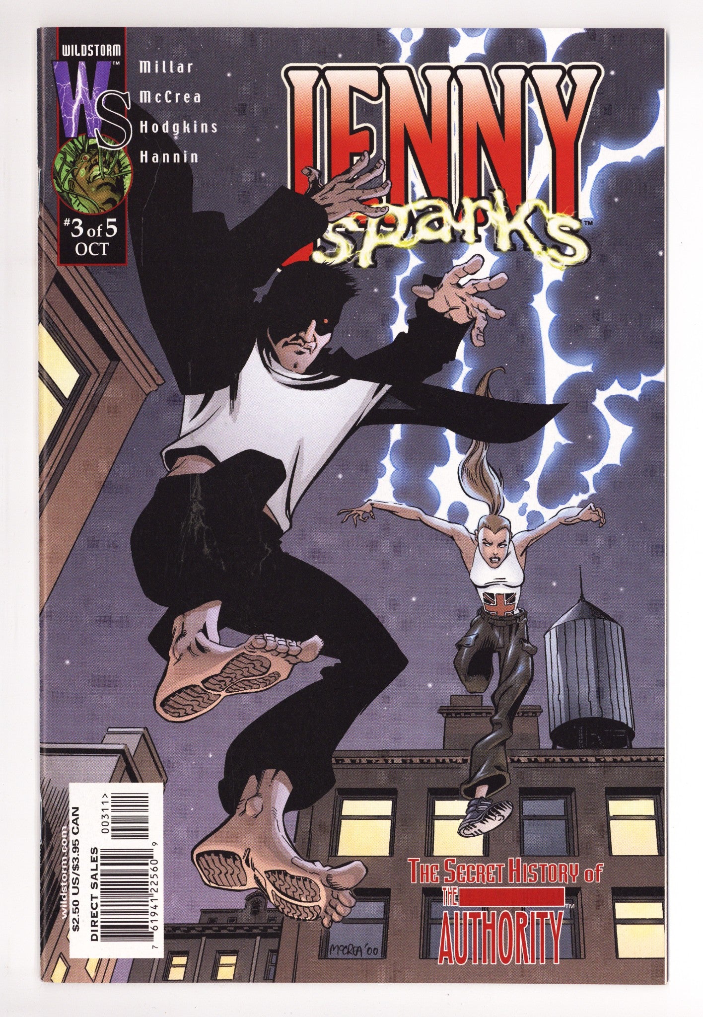 Jenny Sparks: The Secret History of the Authority 3 High Grade (2000) 
