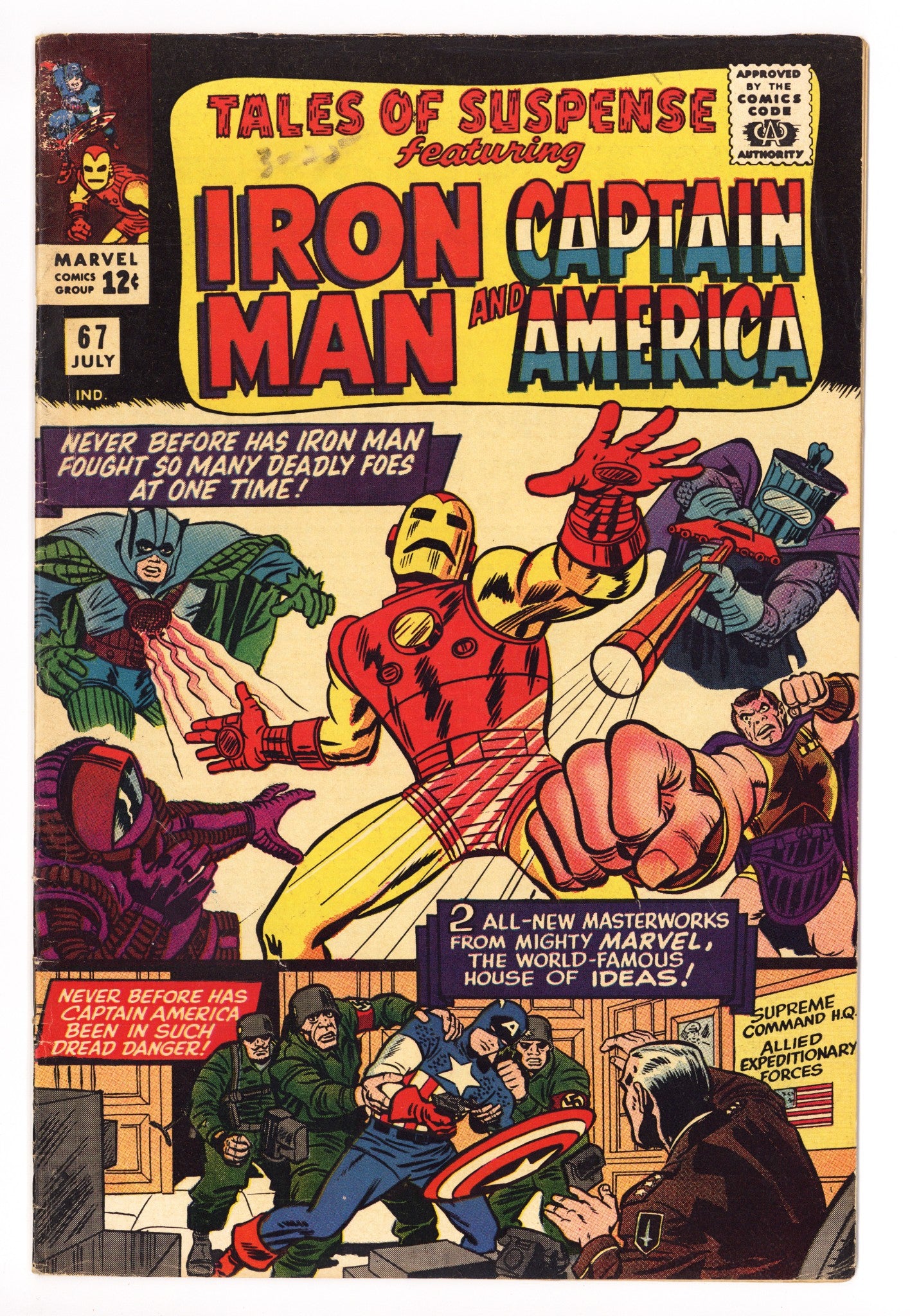 Tales of Suspense Vol 1 67 FN- (5.5) (1965) 