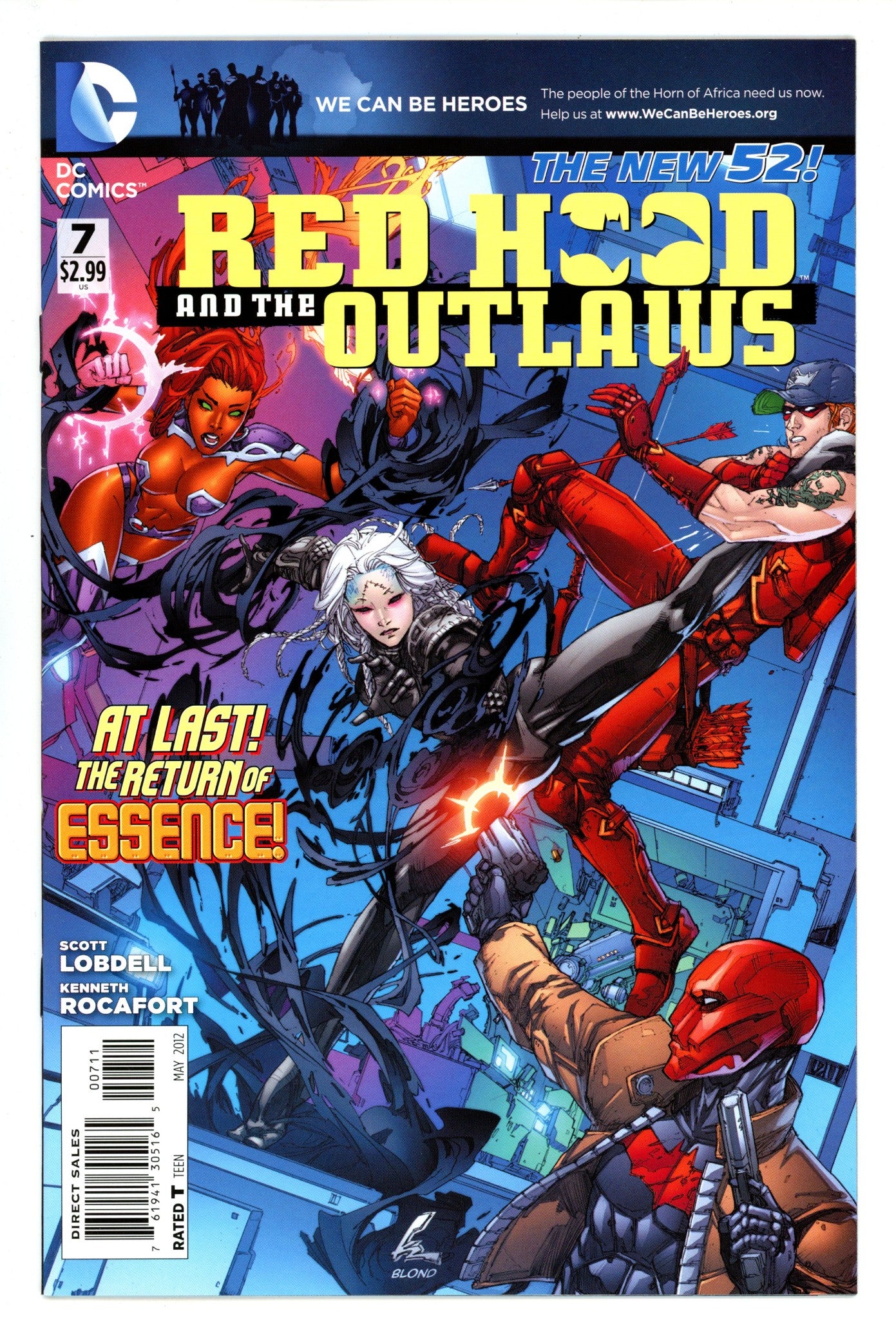 Red Hood and the Outlaws Vol 1 7 High Grade (2012) 
