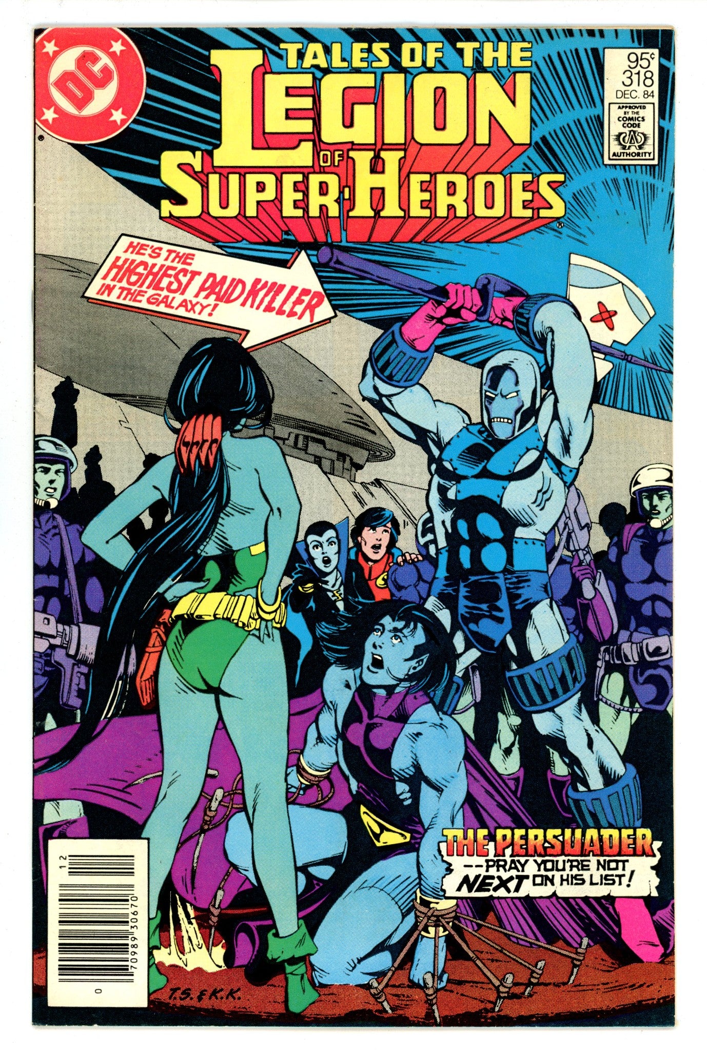 Tales of the Legion of Super-Heroes 318 FN+ (6.5) (1984) Canadian Price Variant 