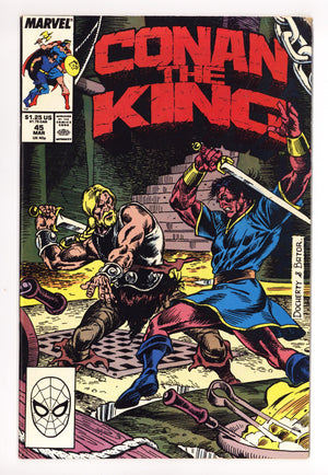 Conan the King 45 Mid Grade (1988)