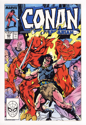 Conan the Barbarian Vol 1 205 High Grade (1988)