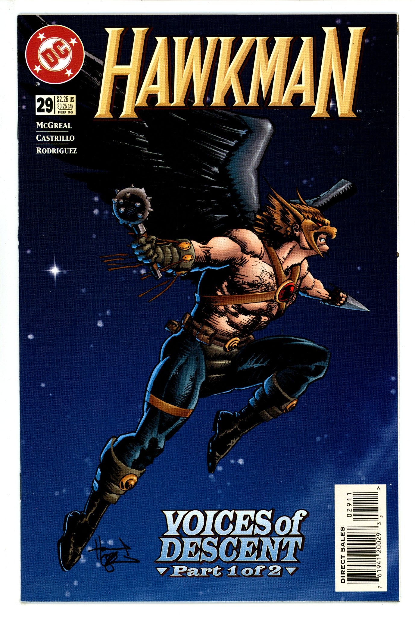 Hawkman Vol 3 29 (1995)