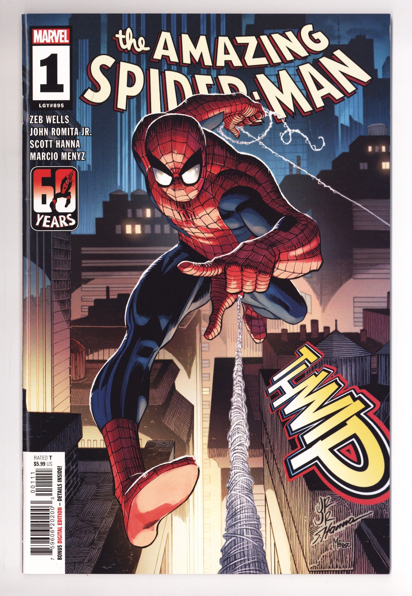 The Amazing Spider-Man Vol 6 1 (895) High Grade (2022) 