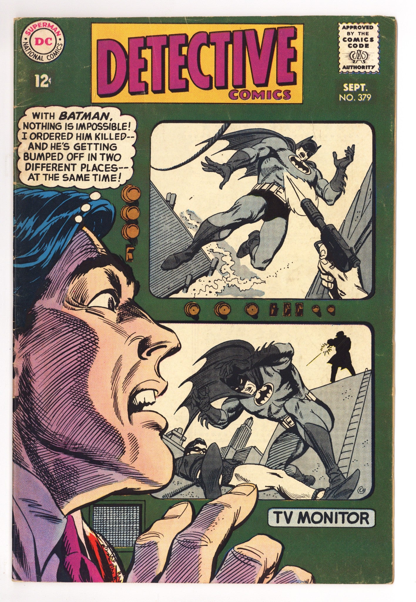 Detective Comics Vol 1 379 FN- (5.5) (1968) 
