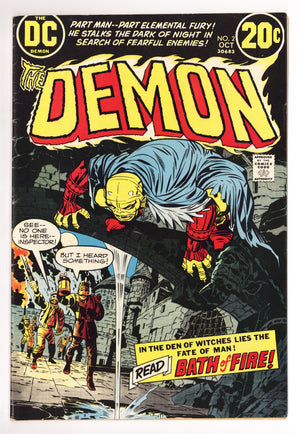 The Demon Vol 1 2 VG/FN (5.0) (1972)